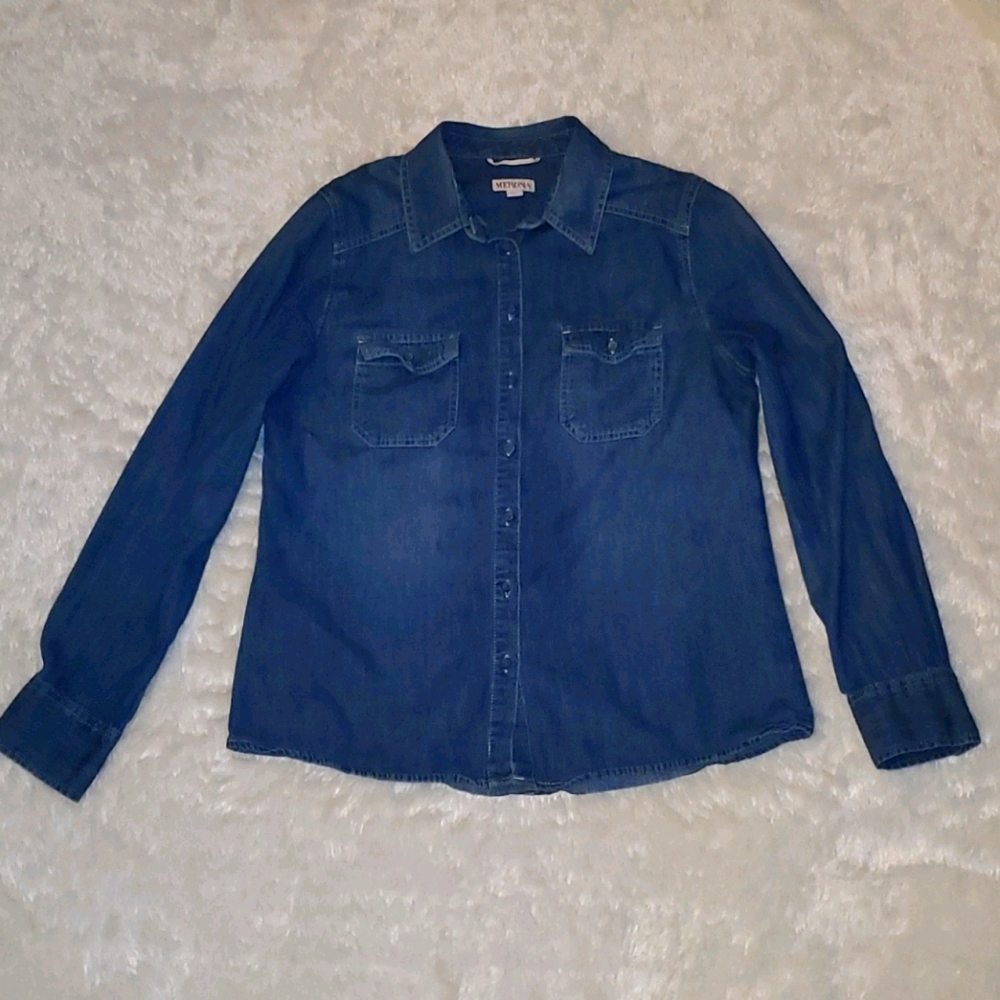 Merona jean shirt
